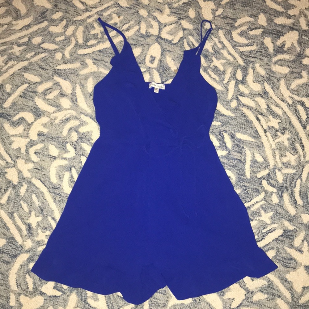 Monteau Royal Blue Romper